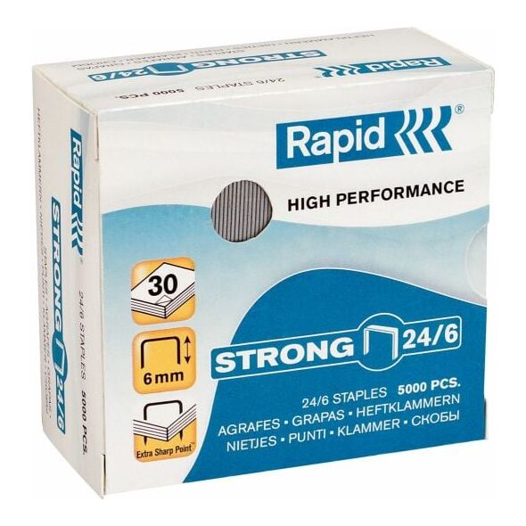 Rapid Zszywki Strong, 5000 szt. (10K204A)