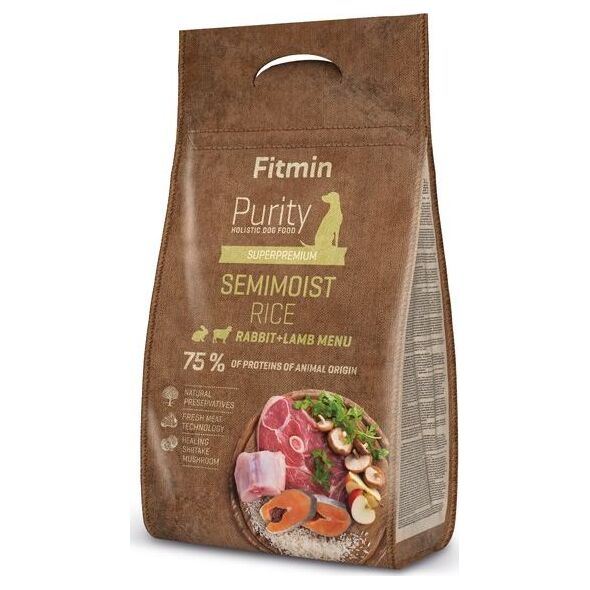 Fitmin  Purity dog Rice Semimoist Rabbit&Lamb 0,8 kg