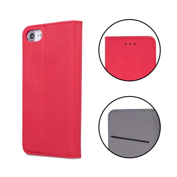 Smart Magnet case for Motorola Edge 50 Neo red 5906961919175