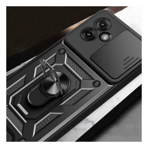 Case MOTORLA MOTO G55 5G Tech-Protect Camshield Pro black 5906302370214