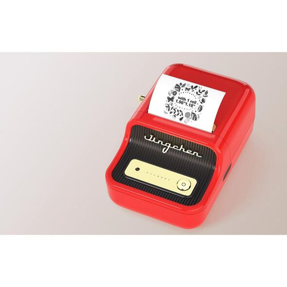 Niimbot B21S Portable Label Printer Red (B21S RED) (NIIB21SRD) έως 12 άτοκες Δόσεις