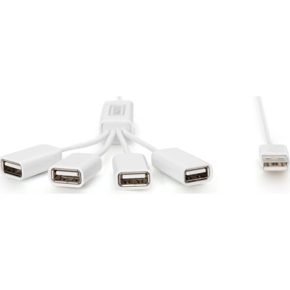 HUB USB Digitus Spider 4x USB-A 2.0 (ADA70216)