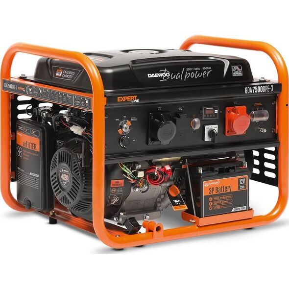 Agregat Daewoo GDA 7500DPE-3 6500 W 3-fazowy
