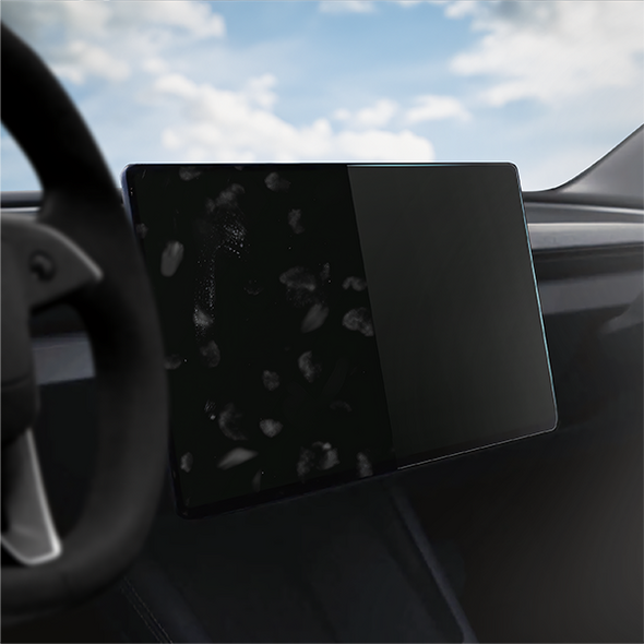 GrizzGlass CarDisplay MatteScreen Easy Tesla Model 3 Highland 2023-2024