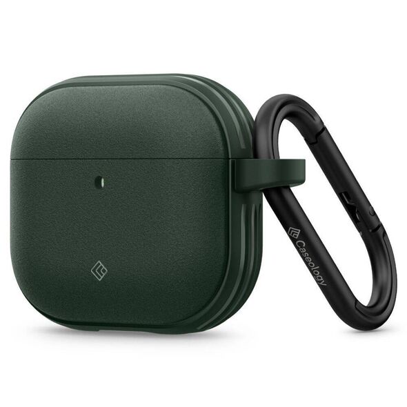 Case APPLE AIRPODS 4 Caselogy Vault Midnight green 810083836249