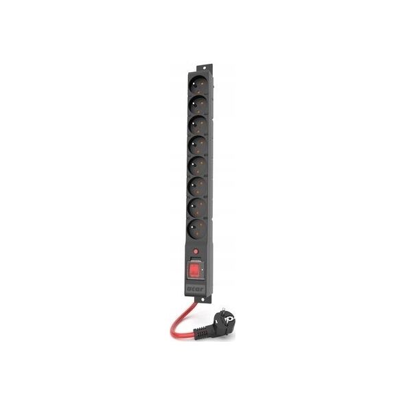 Listwa zasilająca Acar Urządz. zas.-zabezpiecz. acar R8 POWER 16A, czarny 3m W2451