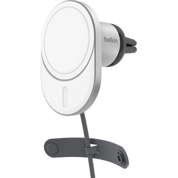 Belkin Belkin BoostCharge Pro Smartfon Srebrny, Biały USB Bezprzewodowe ładowanie Szybkie ładowanie Automatyczna