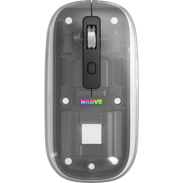 Mysz Marvo Mysz bezprzewodowa, Marvo PRISM B10  Black, czarna, optyczna, 1600DPI