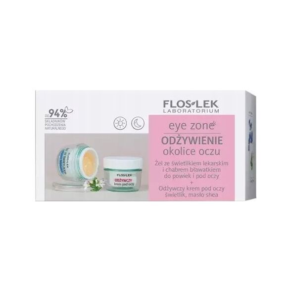 Floslek FLOSLEK Zestaw prezentowy Eye Zone Odżywienie okolice oczu