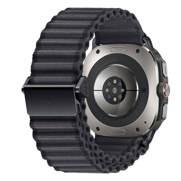 Strap for SAMSUNG GALAXY WATCH ULTRA (47MM) Tech-Protect Weave Pro black 5906302376339