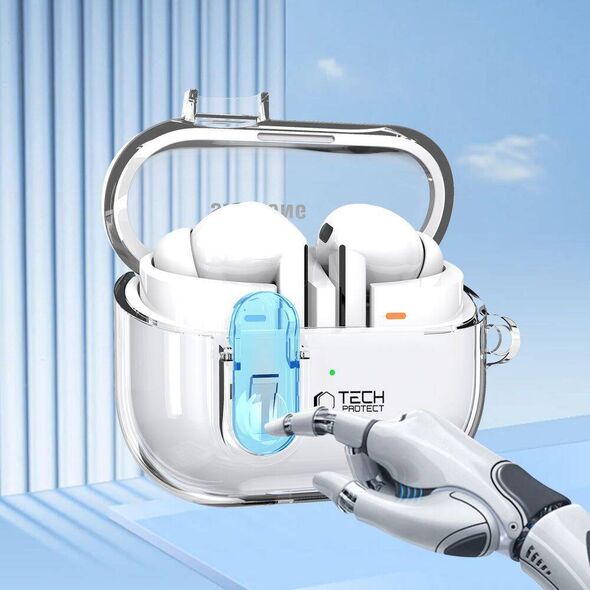 Case for SAMSUNG GALAXY BUDS 3 / 3 PRO Tech-Protect Flexair Clear transparent 5906302376155