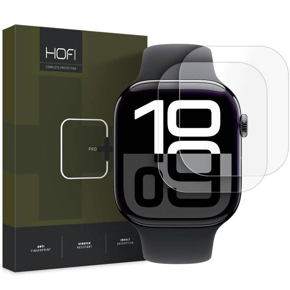 Protective Film APPLE WATCH 10 (46MM) HOFI Hydroflex Pro+ 2-pack Clear 5906302376513