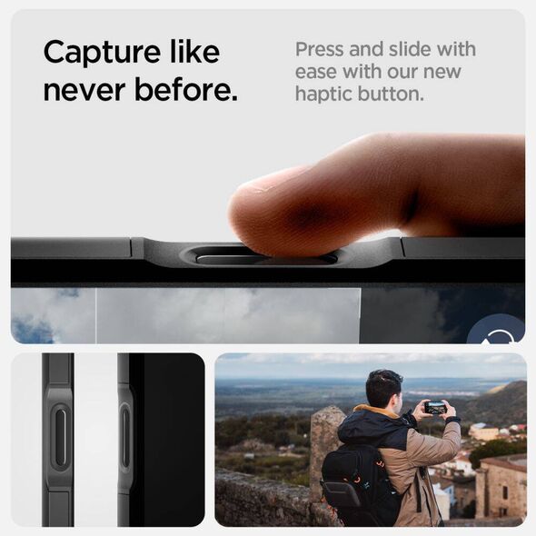Case IPHONE 16 PRO MAX Spigen Tough Armor "T" Mag MagSafe black 8809971233590
