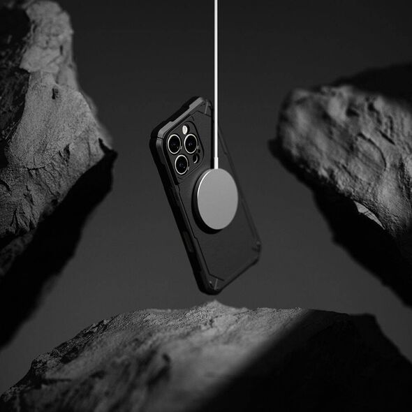 Case IPHONE 16 PRO Ringke Rugged Gear Magnetic MagSafe black 8800274963771