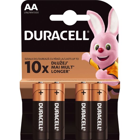 Duracell Bateria Basic AA / R6 1500mAh 4 szt.