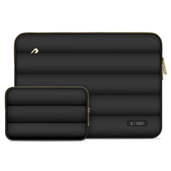 Tech-Protect Puffy Laptop 15-16 case + accessory bag Black