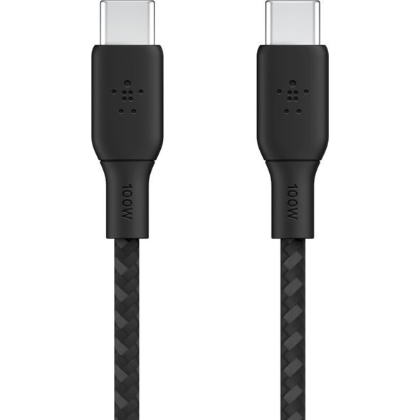 Kabel USB Belkin USB-C - USB-C 3 m Czarny (CAB014BT3MBK)