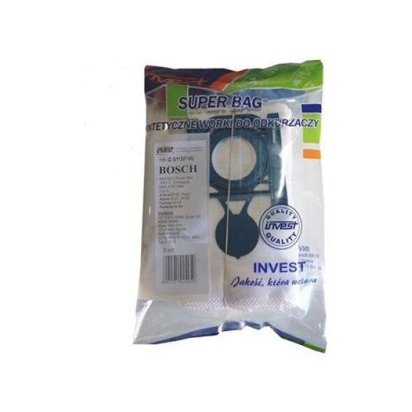 Worek do odkurzacza Invest IZ-S11SP SUPER BAG WOREK BOSCH/SIEMENS Typ D, E, F, G, H