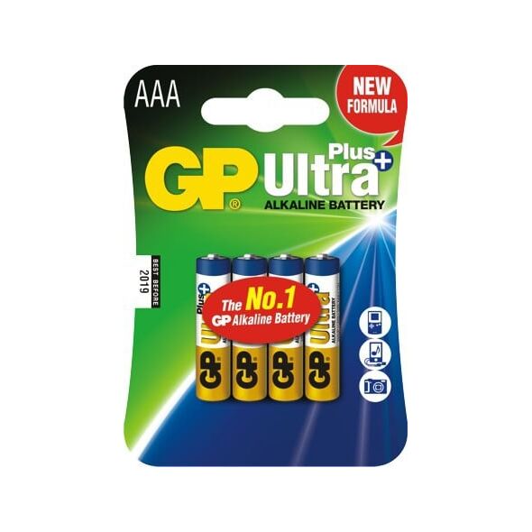 GP Bateria Ultra+ AAA / R03 4 szt.