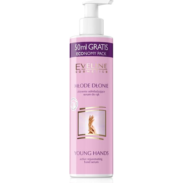 Eveline EVELINE Młode dłonie aktywnie odmładzające serum do rąk 245 ml