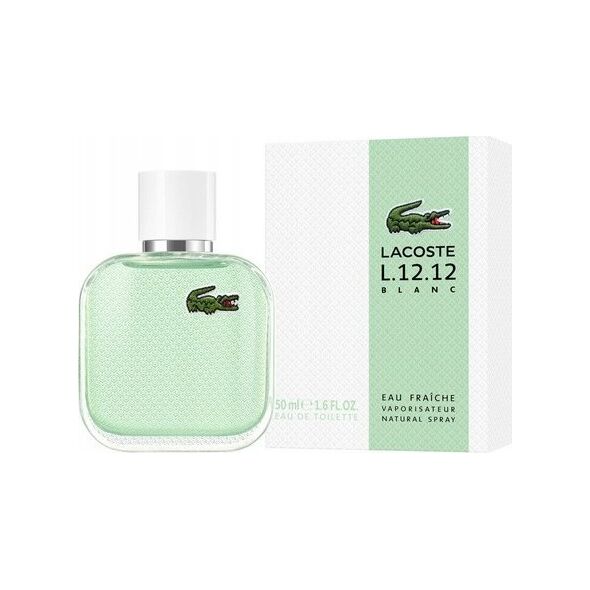 Lacoste Lacoste, L.12.12 Blanc Eau Fraiche, Eau De Toilette, For Men, 50 ml For Men
