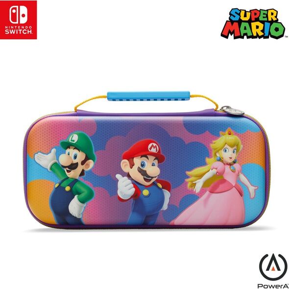 Nintendo PowerA SWITCH / LITE / OLED Etui na konsole SUPER MARIO Color Splash Heroes