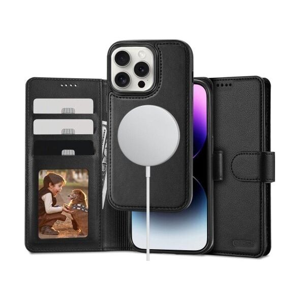 Tech-Protect TECH-PROTECT WALLET MAGSAFE IPHONE 16 PRO BLACK