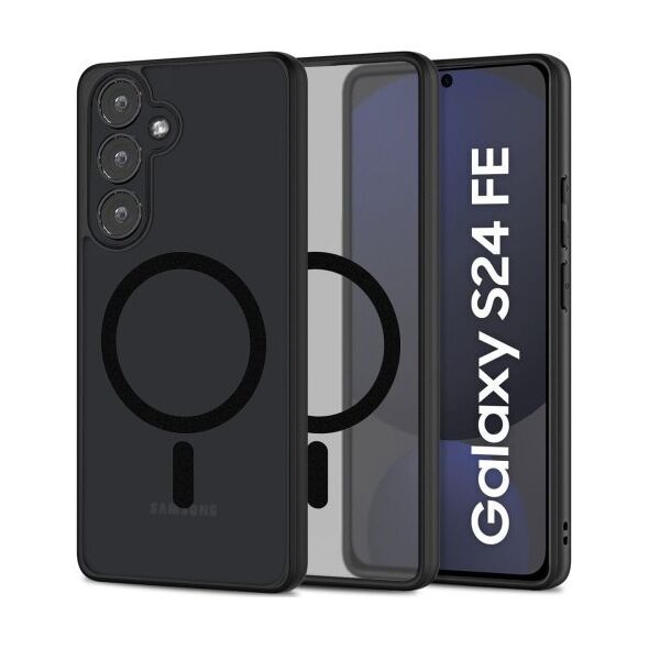 Tech-Protect TECH-PROTECT MAGMAT MAGSAFE GALAXY S24 FE MATTE BLACK