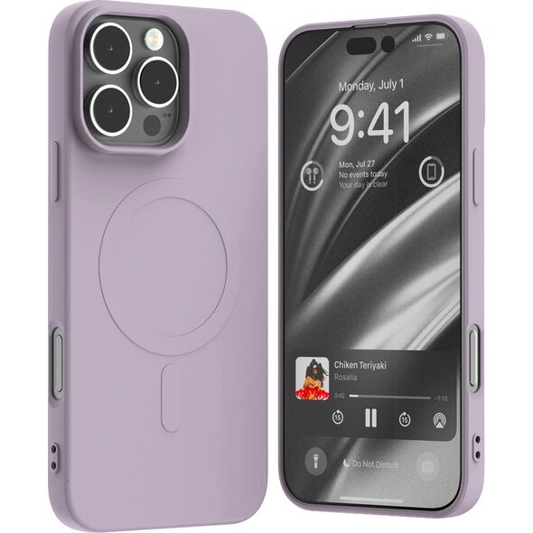 Mercury Mercury MagSafe Semi-Silicone iPhone 16 Pro Max 6,9" liliowy fiolet /lilac purple