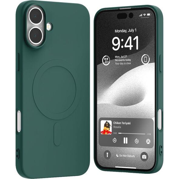 Mercury Mercury MagSafe Semi-Silicone iPhone 16 Plus 6,7" zielony /green
