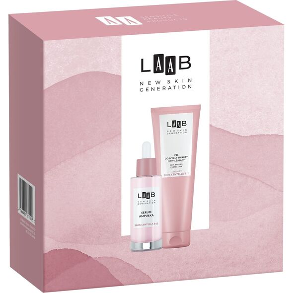 Oceanic AA Zestaw prezentowy Laab Skin Barrier Protection (Żel do mycia twarzy+ Skoncentrowane serum-ampułka 30 ml)