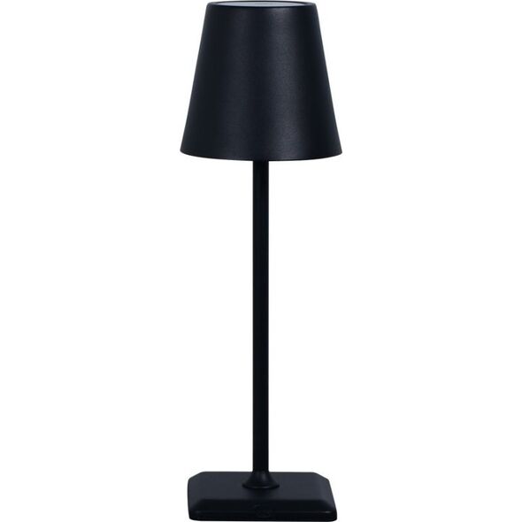 Lampa stołowa Techly Bezprzewodowa lampka LED stołowa dotykowa czarna