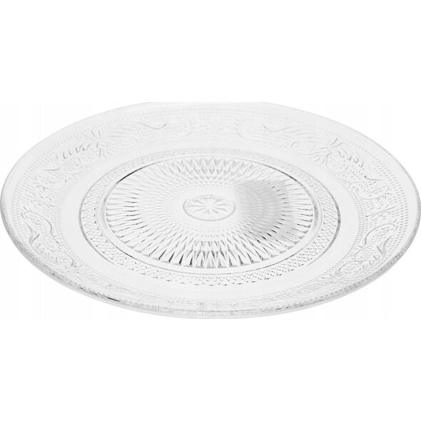 Excellent Houseware Talerzyk do ciasta szklany, Ø 18 cm