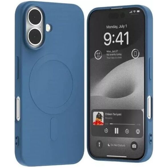 Mercury Mercury MagSafe Semi-Silicone iPhone 16 6,1" niebieski /blue