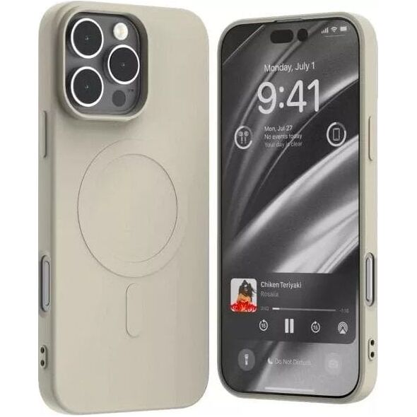 Mercury Mercury MagSafe Semi-Silicone iPhone 16 Pro Max 6,9" kamienny/stone