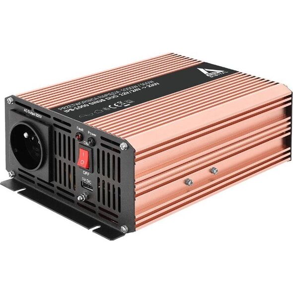 Przetwornica AZO Digital Przetwornica napięcia 12 VDC / 24 VDC / 230 VAC SINUS IPS-1000S 1000W DUO