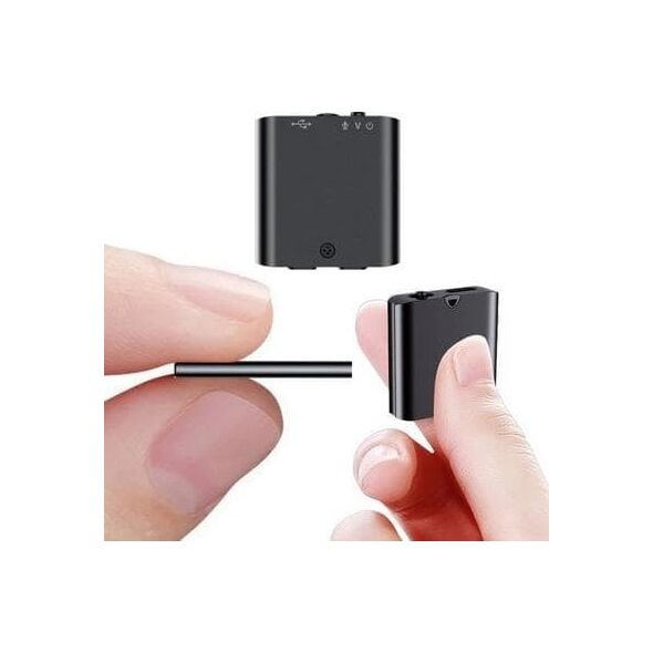 Dyktafon MINI DYKTAFON SZPIEGOWSKI SPY USB DETEKCJA 32GB Q63