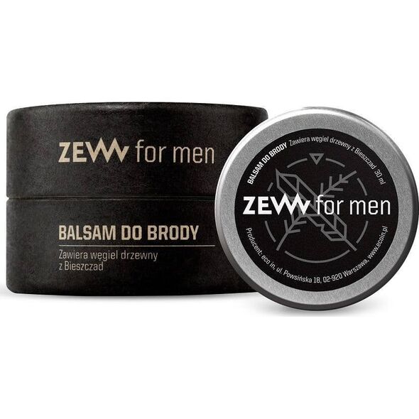 Zew for Men ZEW FOR MEN Balsam do brody z węglem drzewnym 30ml