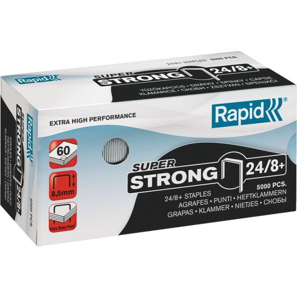 Rapid Zszywki 24x8 mm, 5000 szt. (24860100)