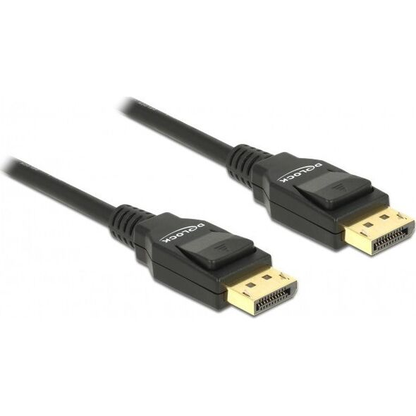 Kabel Delock DisplayPort - DisplayPort 1m czarny (82423) 284678 4043619824236