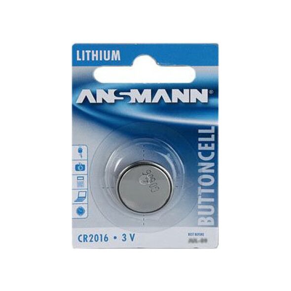 Ansmann Bateria CR2016 1 szt. 328229 4008496000654