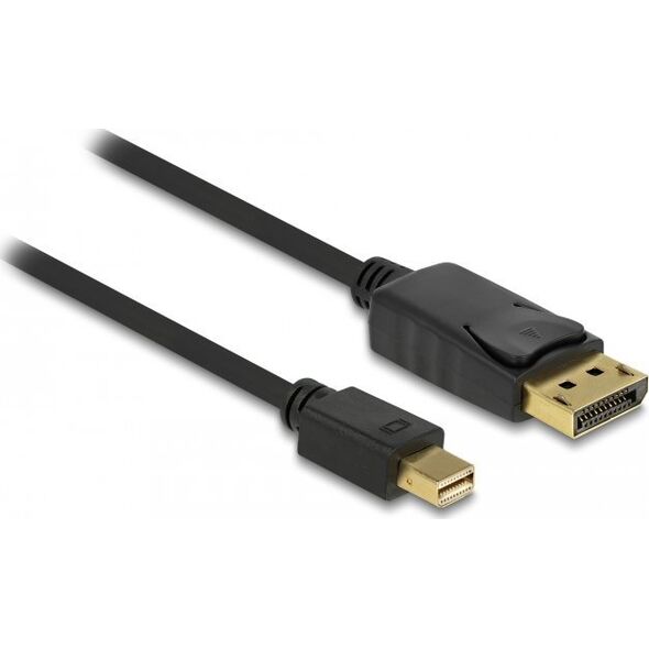 Kabel Delock DisplayPort Mini - DisplayPort 1m czarny (82698) 436459 4043619826988
