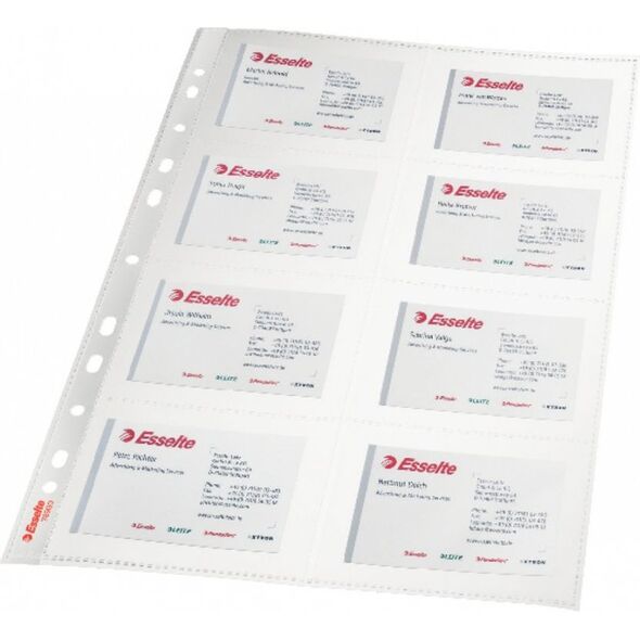Esselte Koszulki na 16 wizytówek ESSELTEM 10 SZT. (78930) 486286 5701216789308