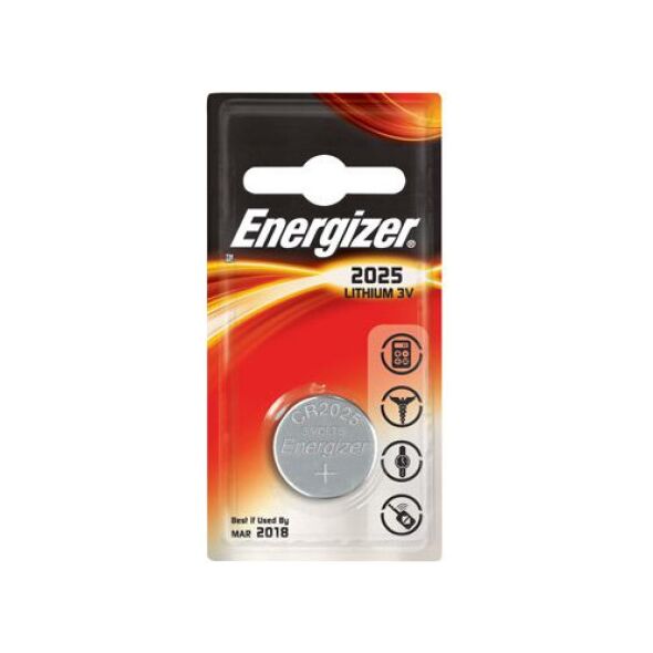 Energizer Bateria CR2025 1 szt. 488813 8711252538945