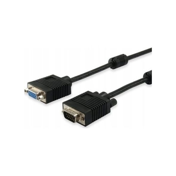 Kabel Equip D-Sub (VGA) - D-Sub (VGA) 20m czarny (118806) 531546 4015867211250
