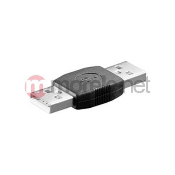 Adapter USB Delock USB - USB Czarny  (65011) 536274 4043619650118