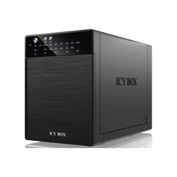 Kieszeń Icy Box 4x 3.5" SATA III - USB 3.0/eSATA (IB-RD3640SU3) 556517 4250078186335
