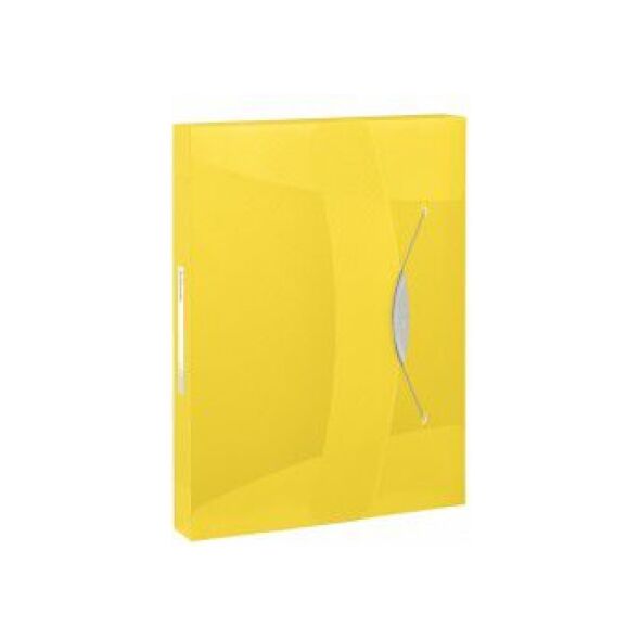 Esselte Teczka z gumką VIVIDA 40MM Żółty (624052) 578946 4049793038933