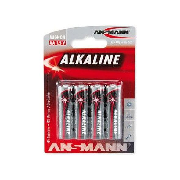 Ansmann Bateria Red AA / R6 4 szt. 625248 4013674005529