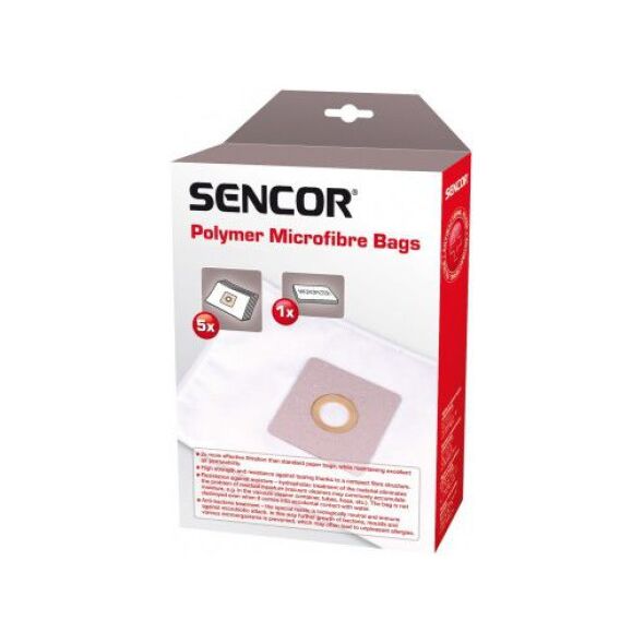 Worek do odkurzacza Sencor SVC 7CA mikrofibra 639552 8590669093151